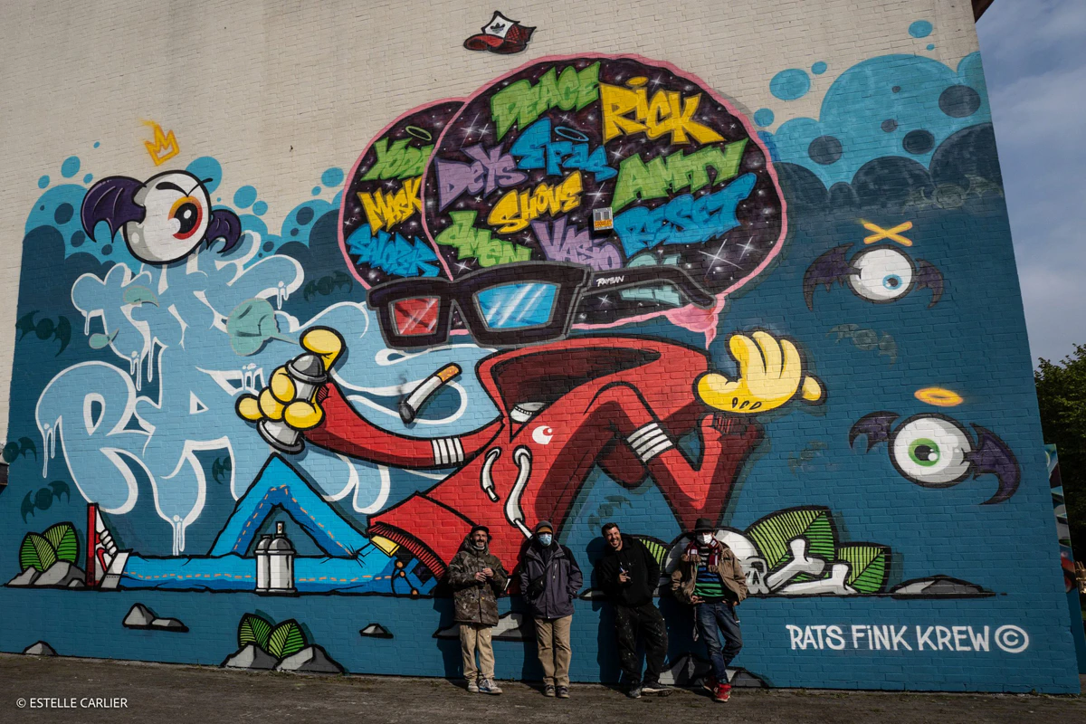 Reportage photo pour l'événement de Street Art en Belgique : Battle graffiti - Estelle Carlier Photographe